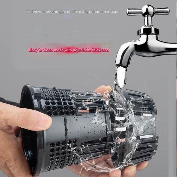 Commercial Vertical Juicer 220V Automatic Citrus Fruit Juice Extractor 43 Rpm Motor CX 150