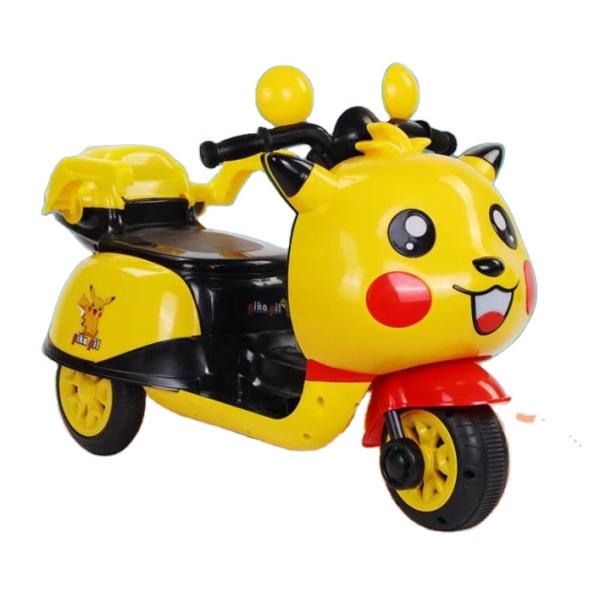 MP3 Музыкальные песни Светодиодные светодиоды Игрушки 6в Электрический мотоцикл Автомобиль для детей Желтый Синий Розовый