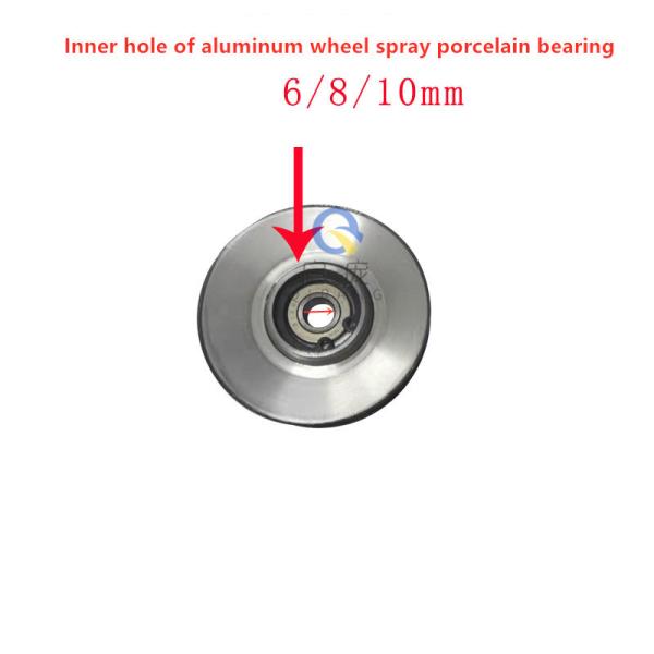 SGS Drawing Machine Aluminum Alloy Wire Guide Wheel Accessories
