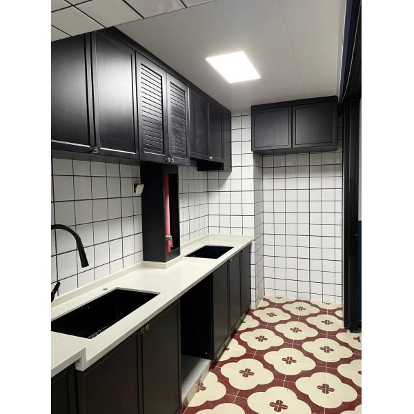 Home Furniture Kitchen Cabinets With  MDF Door Material