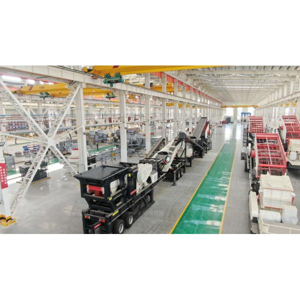 China Hot Sale MTNG400S-3 Wheel Type Mobile Crushing and Screening Station Plant Price