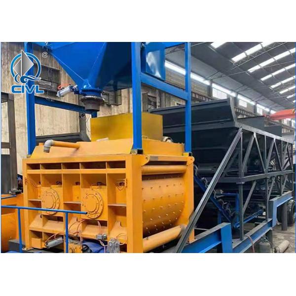 Mobile Concrete Batching Plant / Mobile Mixing Plant / Towable Batching Plant / YHZS90 Plant Trailer
