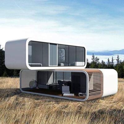 Casa pré-fabricada de design modular personalizado para viver e trabalhar ao ar livre