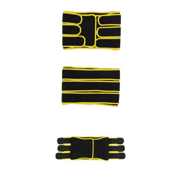 Живот разминки пояса живота ткани ОК 3 диапазонов тонкий подходящий вспотел диапазон