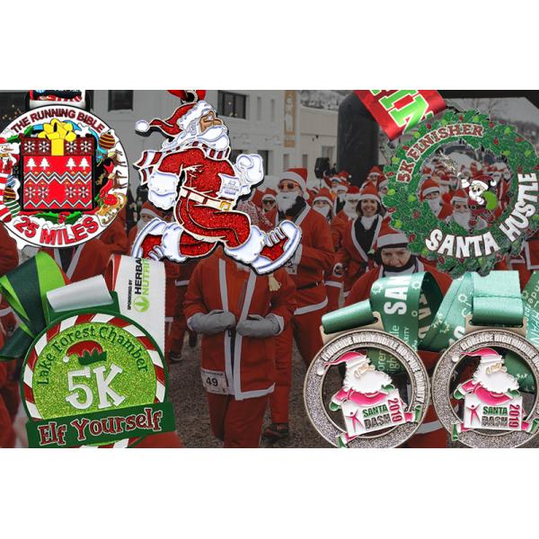 Medalla de Navidad personalizada.