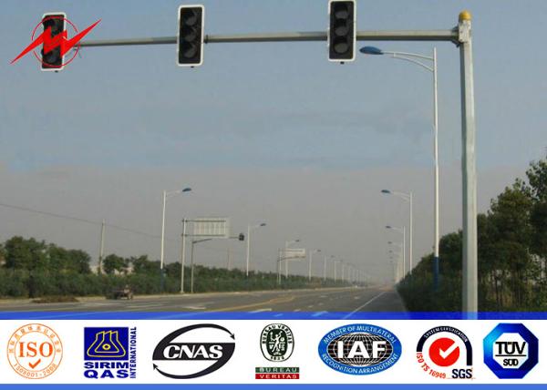 sinal pólo da via expressa de 3m, metal dobro pólos claros da passagem superior do suporte de 1500mm