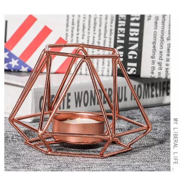 Hot Sale Metal Candle Stand  Sturdy Material Wholesale Candlestick Tabl Lamp Nordic Candle Holder