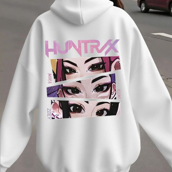 Fabric 440g Women Sweatshirts Personalized Print Wool Hoodie Women'S 68cm