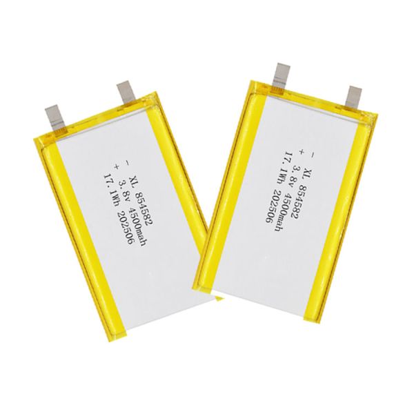 XL 854582 High Magnification 3.8V 4500mAh RC Drone Solid State Battery Pack 35C Aircraft Model Cell White