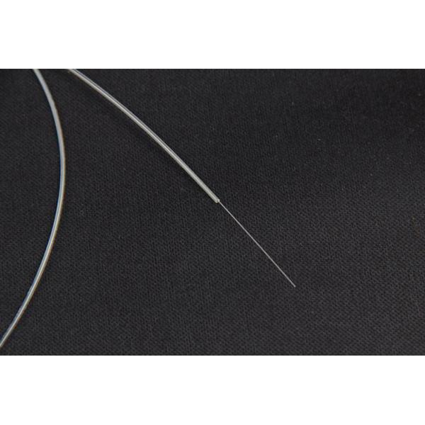 Оболочка кабеля оптического волокна G657 FTTH невидимая прозрачная крытая связывающ проволокой 0,9 PVC 1.2mm