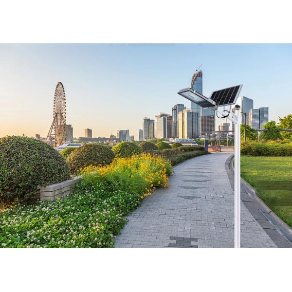 Aluminum IP65 40W Solar LED Street Lights SMD5730 3000K-6500K For Outdoor Road