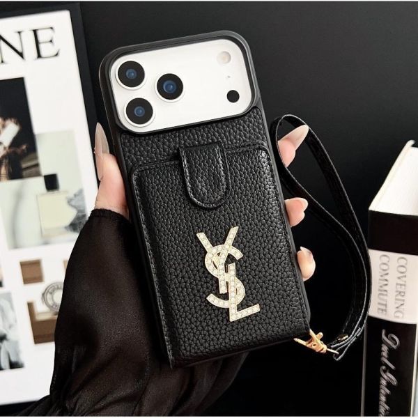 Saint Laurent Card Slot Phone Case
