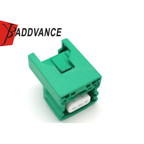 Green 3 Pin Automotive Connector , Ket Camshaft Position Sensor Connector 23731-6J90B