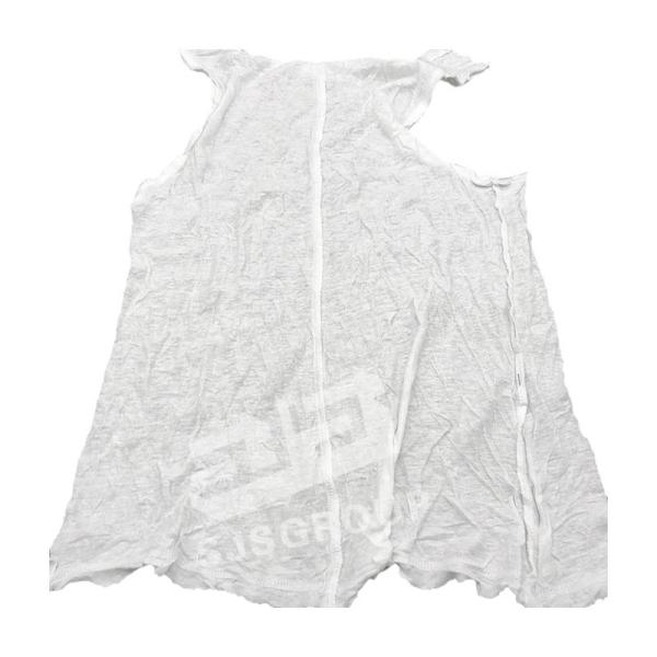 Pure White T Shirt Wiping Cotton Oil cutting used clothes Cleaning Rags Waste Cotton Rags Wiping Rags for Cleaning