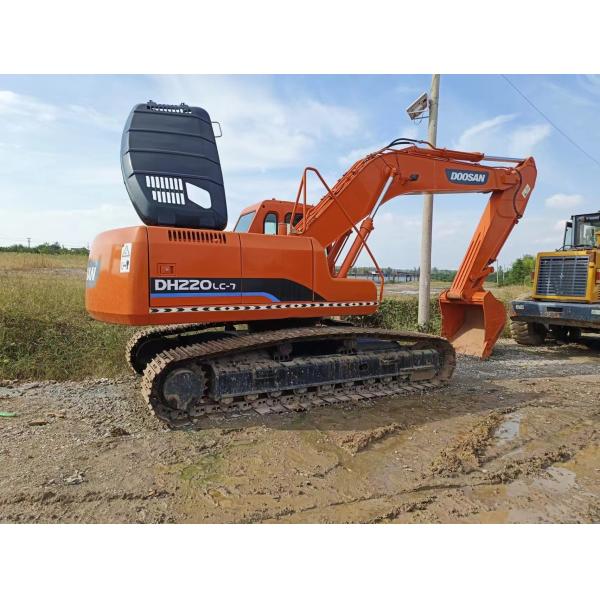 Doosan DH420LC-7 42 тонны Использованный гидравлический экскаватор для горной пр