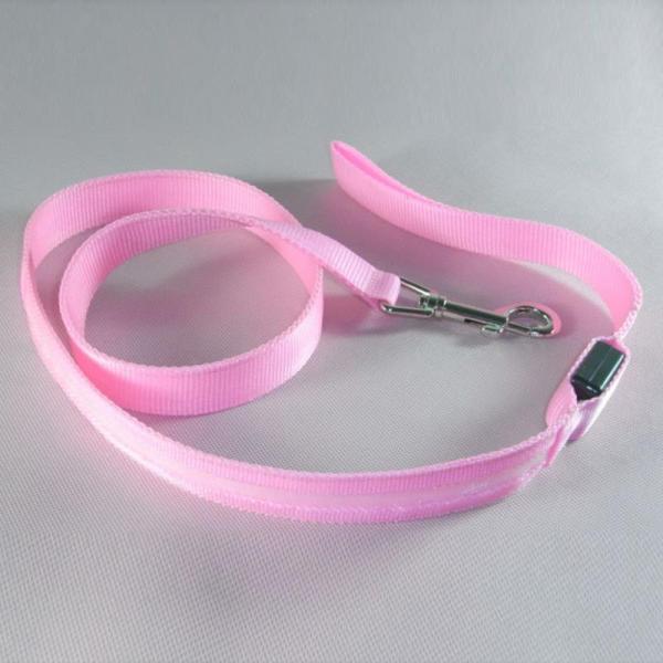 LED lighted dog training leashes Night Safety Training Pet Lead Leashes china factory