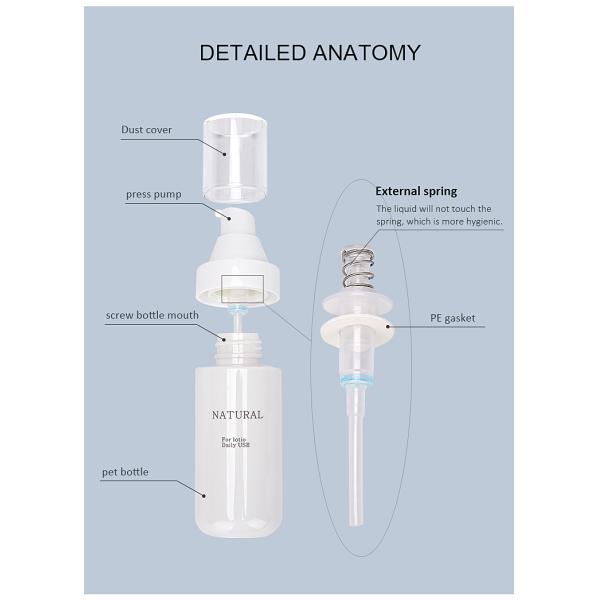 8 Oz 16 Oz Fine Mist Spray Bottle , 50ml Empty Spray Bottles