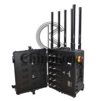 6 bandes 300W bloquant le brouilleur portatif du signal 5G de puissance élevée jusqu'à de 300m