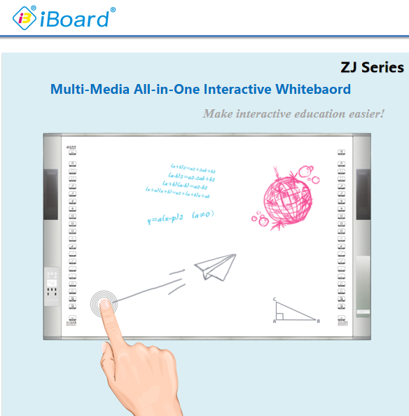 Инфракрасный все IBoard в одно взаимодействующее функциональном Whiteboard умное Multi для преподавательства