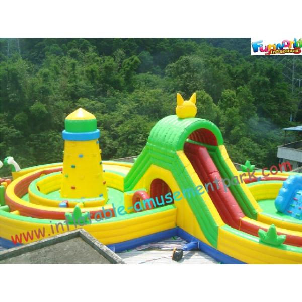 Outdoor Small Children Inflatable Amusement Park , Inflatable Sport Games Safe for Rental