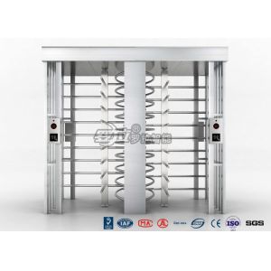 Stainless Steel Turnstile Gate Security Systems Built In Unique Fire Control Interface