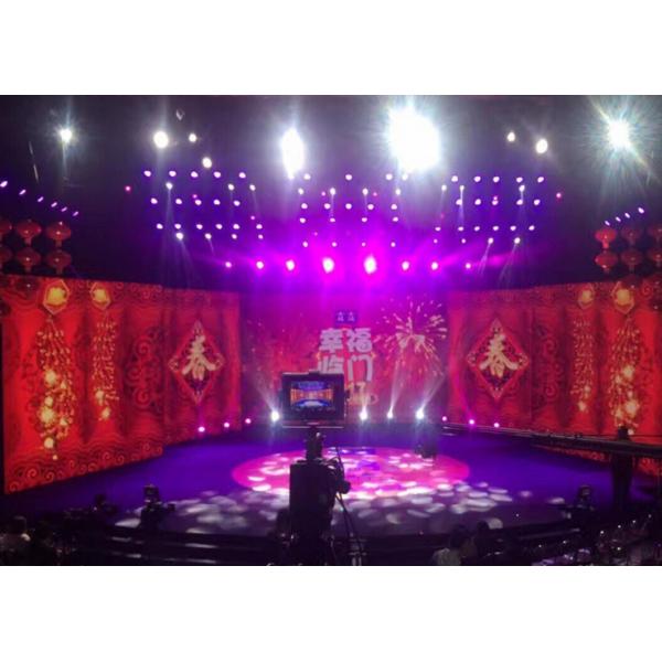 500x1000mm Stage LED Screen Cabinet HD P4.81 Light Weight Move Easily