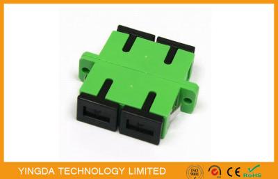 Acoplador simples do único modo do adaptador da fibra óptica da manutenção programada SX LC/PC do LC UPC do ABS