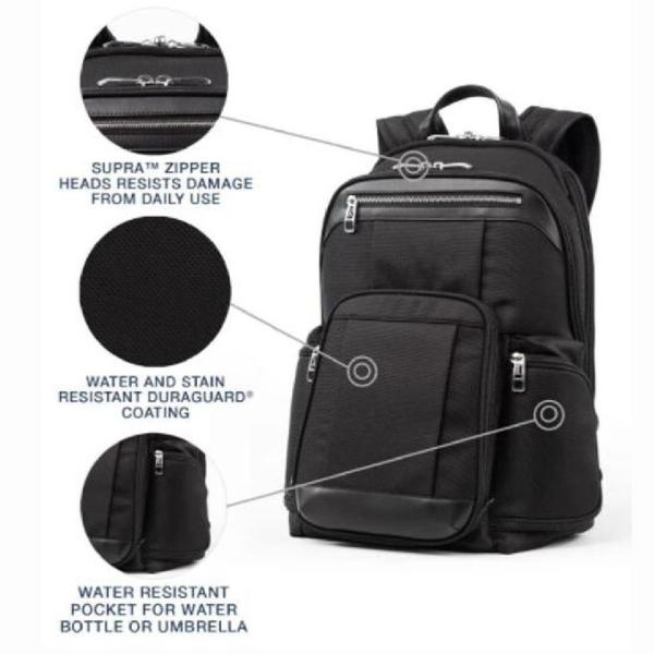 Lightweight Waterproof 17 Inch Laptop Business Travel Backpack For Men Women