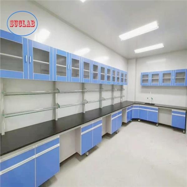 C-frame Chemistry Lab Workbench Quotation with Phenolic Resin or Epoxy Resin Worktop and Stainless Steel Materials