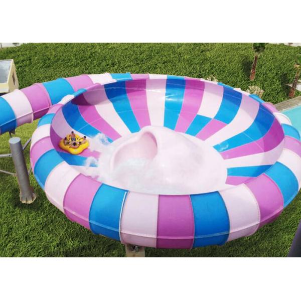 Fiberglass Spaceship Water Slide Outdoor Water Park For Hot Selling