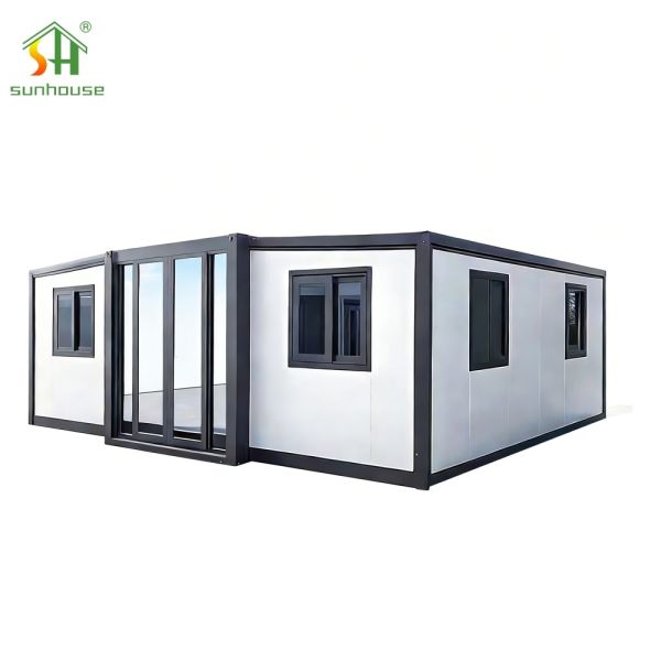 Space Optimized Shipping Container Home 40ft Expandable Container Rapid Deployment