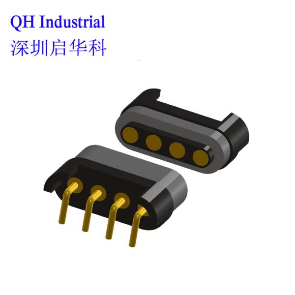 4Pin 1A 2A 3A 5A Smart Wearable Device Smart Home Application Device Male Female Pogo Pin Magnetic Charger Connector
