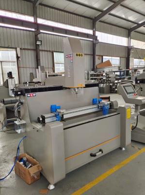 Máquina de trituração de furo do CNC da porta pequena da janela de alumínio com processamento do comprimento 1200mm