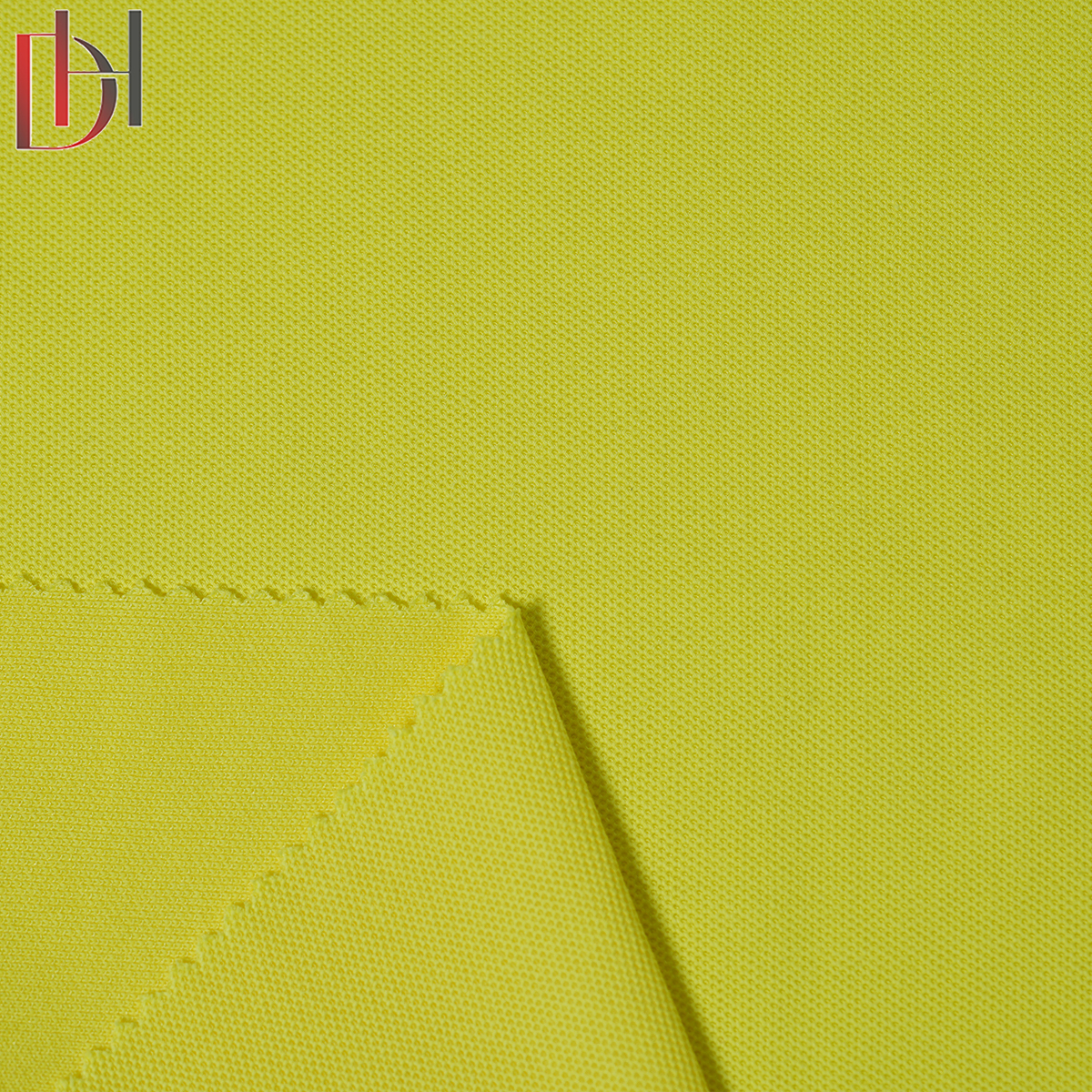 Wholesale Breathable Double Pique Fabric 63% Cotton 37% Polyester 210gsm For Garment Factories