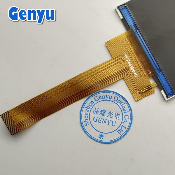 Genyu 4.45 Inch TFT LCD 480x854 Dots GC9503 24 Pin IPS 4.5 Color TFT Screen Display with MIPI Interface Backlight Type IPS