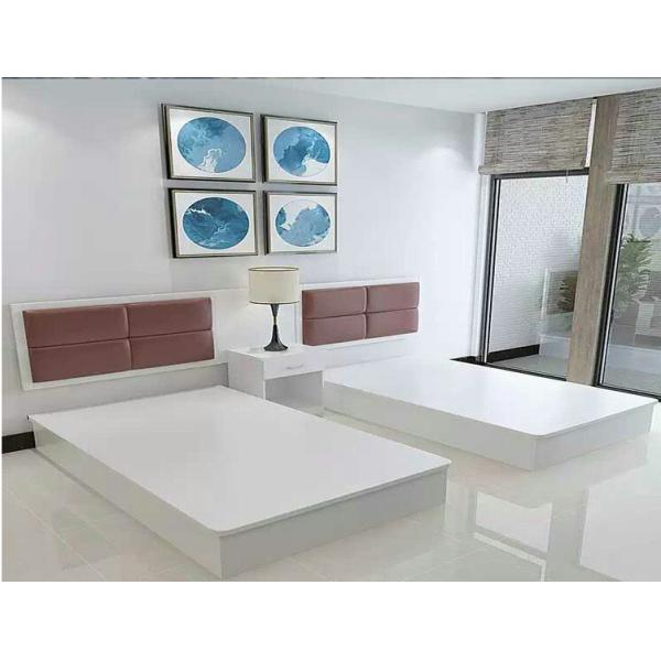 Durable Hotel Contemporary Bedroom Furniture Sets Economical Simple Installation