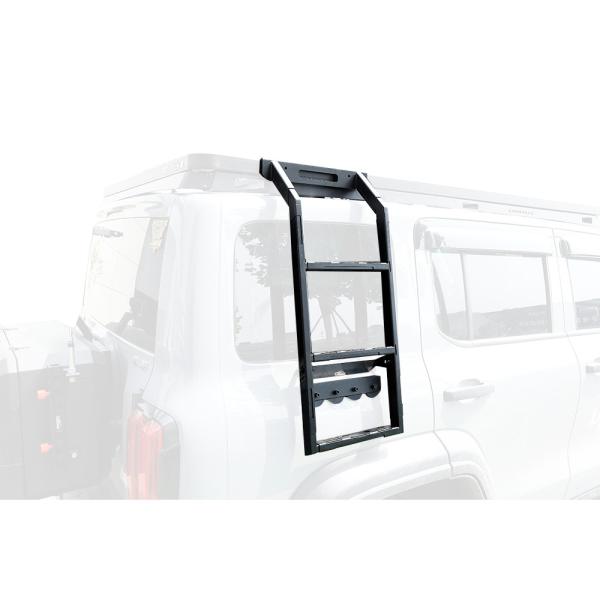 Net Weight 10kg 840*400*320mm Roof Rack Mounted Metal Side Ladder for GWM Tank 300 4x4 Car Auto Accessories