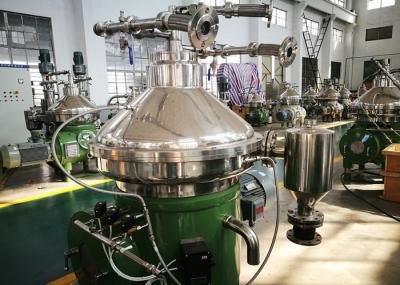 Separador alto do biodiesel da taxa do óleo, separador de óleo centrífugo com a bacia da limpeza de auto