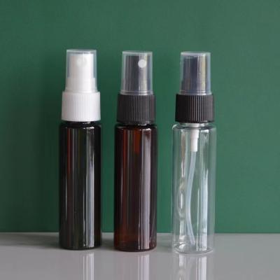 30ml PET Little Perfume Bottle Flat Shoulder Mini Spray Perfume Bottles (MC-1203)