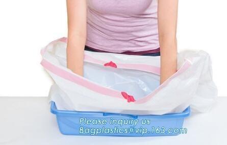 Cat Litter Bags /  Dog Poop Bags Scented Pet Cat Pan Liners Drawstring Cat