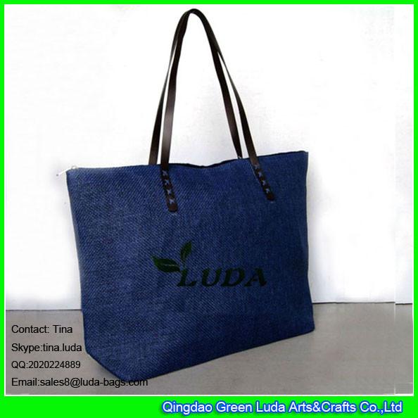 LUDA 2015 fashion tote bag new arrival summer fashion paper straw beach bag