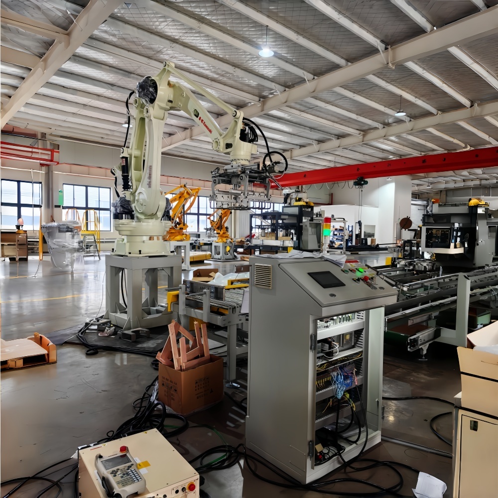 Smart Palletizing Robot For 25kg Bag Carton Drum – Integrated Vision & AI For Precise Layer Planning
