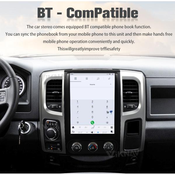 12.1 дюймовый Android 13 Стерео Для 2013-2019 Dodge Ram Радио Сенсорный экран GPS навигация Мультимедийный проигрыватель Carplay