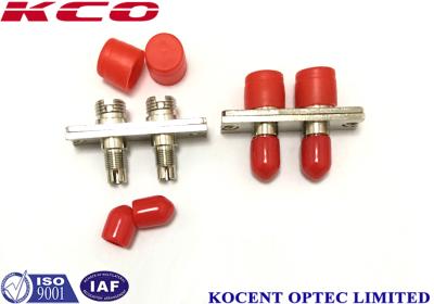 Hybrid Chanel Fiber Optic Adapters , Fc Fiber Connector Accurate External Size