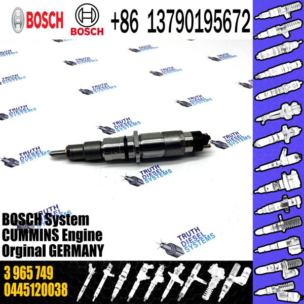 High Quality 3965749 Diesel Engine Fuel Common Rail Injector 0445120133 0 445 120 133