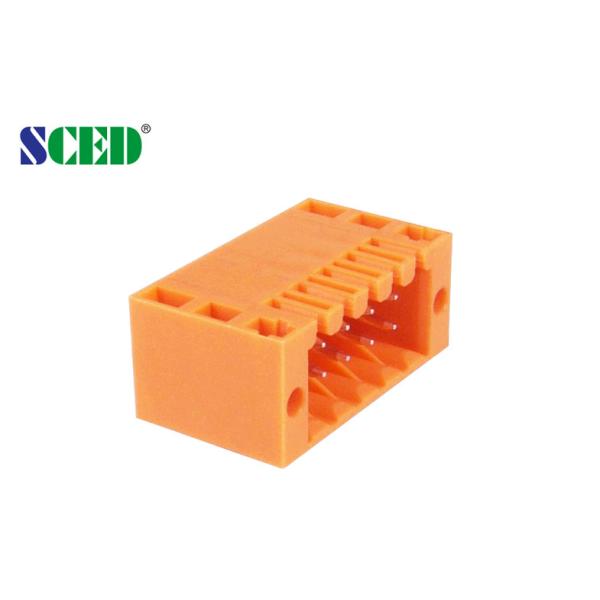 Pluggable Terminal Block Header Male Sockets 150V 8A 2*2P - 22*2P Pitch 3.50mm