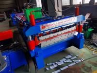 Petit pain de feuille de toit de double couche formant la machine, feuille de toit faisant la machine