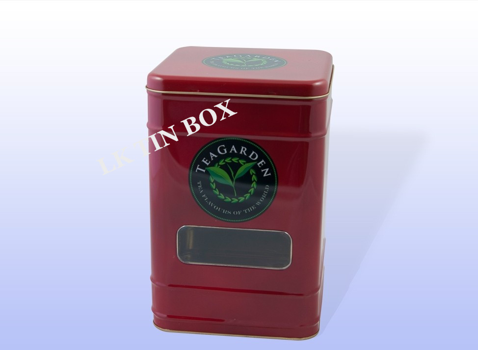 Rectangular Printed Candy Tin Can Empty Tin Containers Food and Gift Packaging