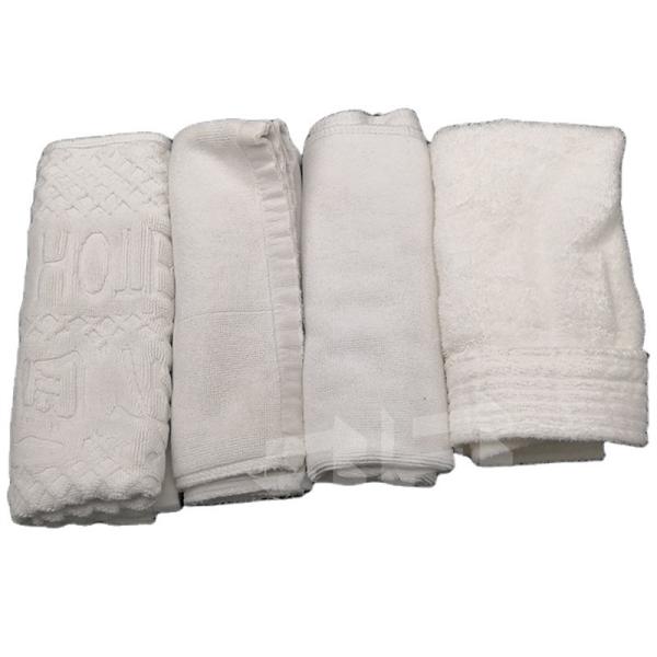White Terry Towelling Rags Wipe 10kg Cut Reused hotel bathmat and bathrobe towel cotton rags for cleaning