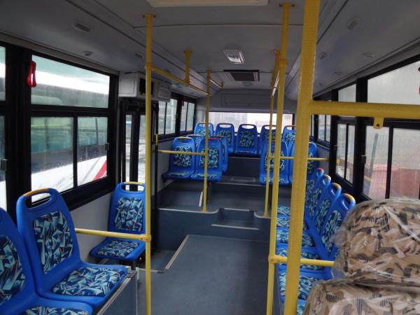 G Type Public Transport Bus 12-27 Seats , Tourism CNG Powered Bus 7.7 Meter Length